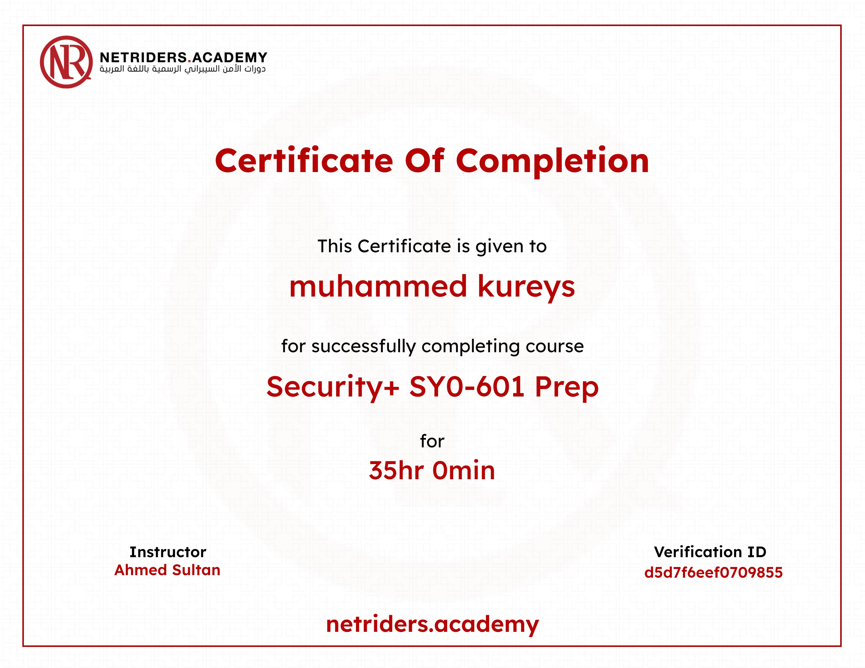 Security+ SY0-601 Prep