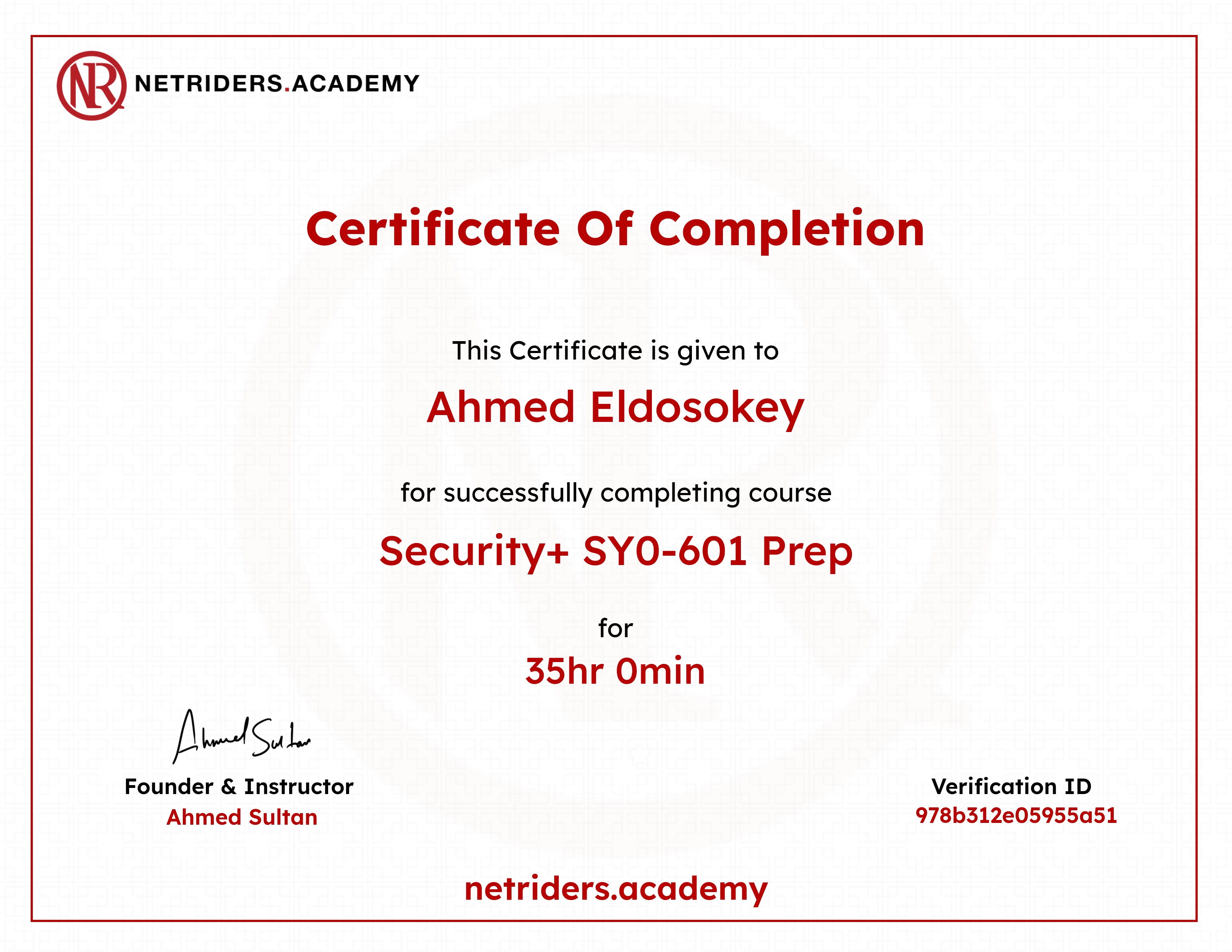 Security+ SY0-601 Prep