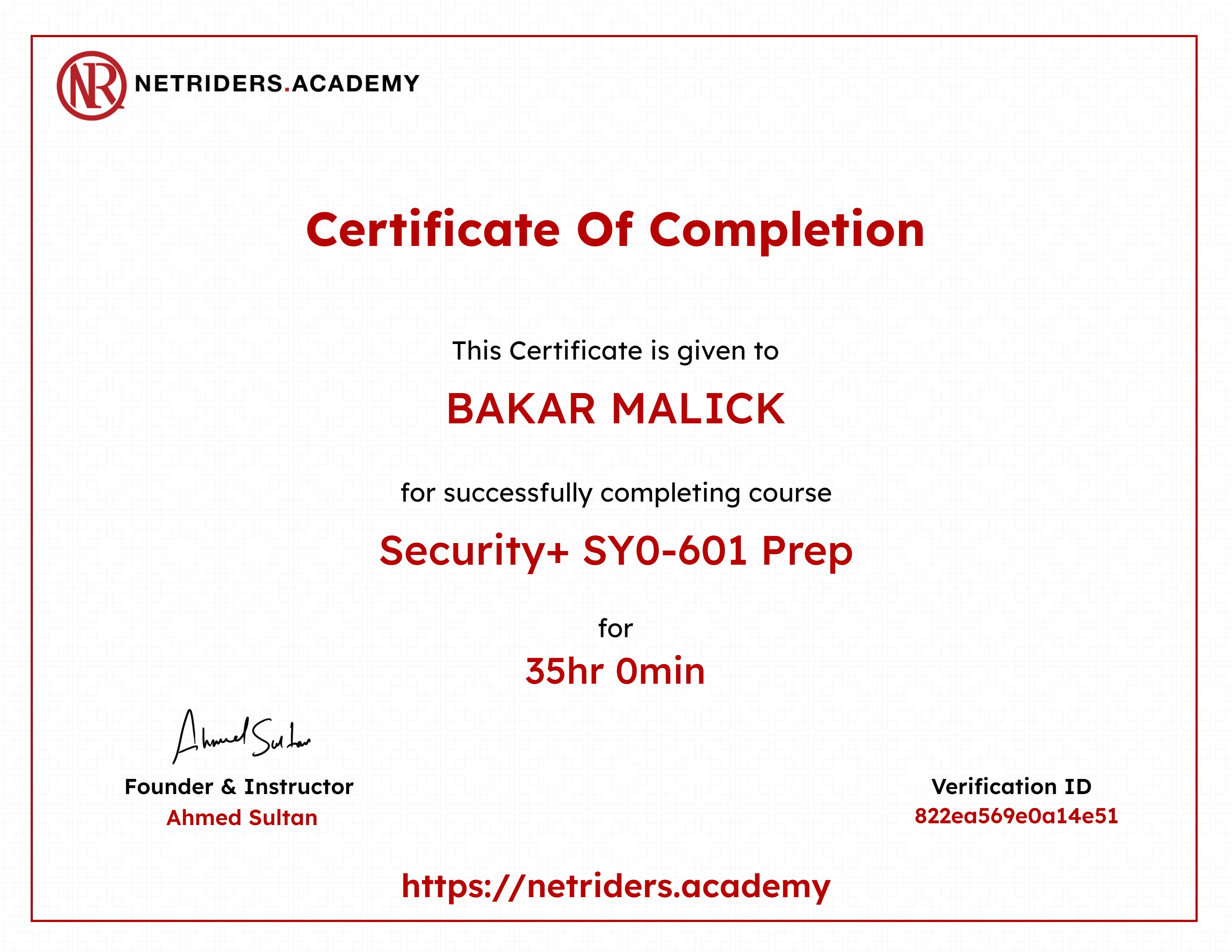 Security+ SY0-601 Prep