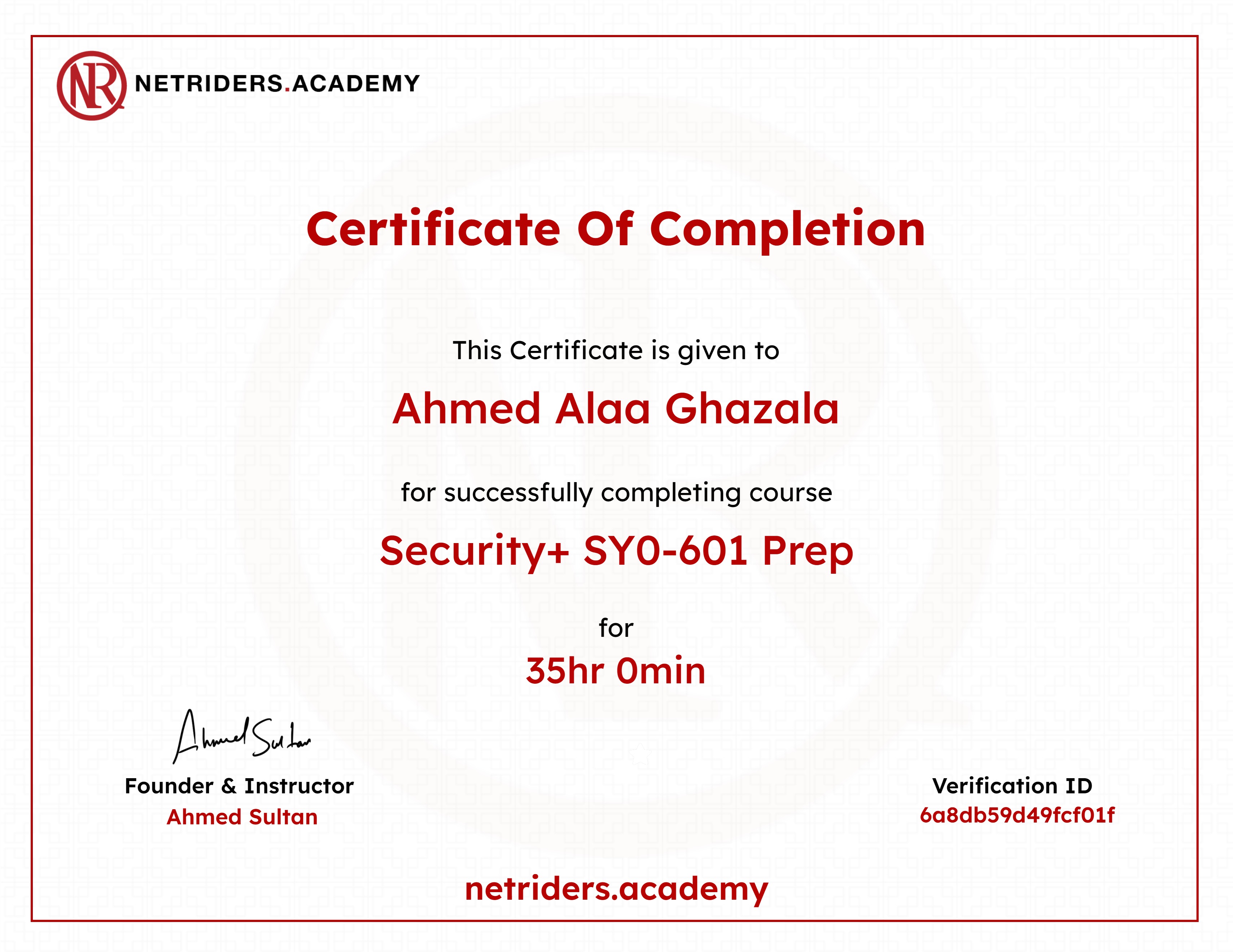 Security+ SY0-601 Prep