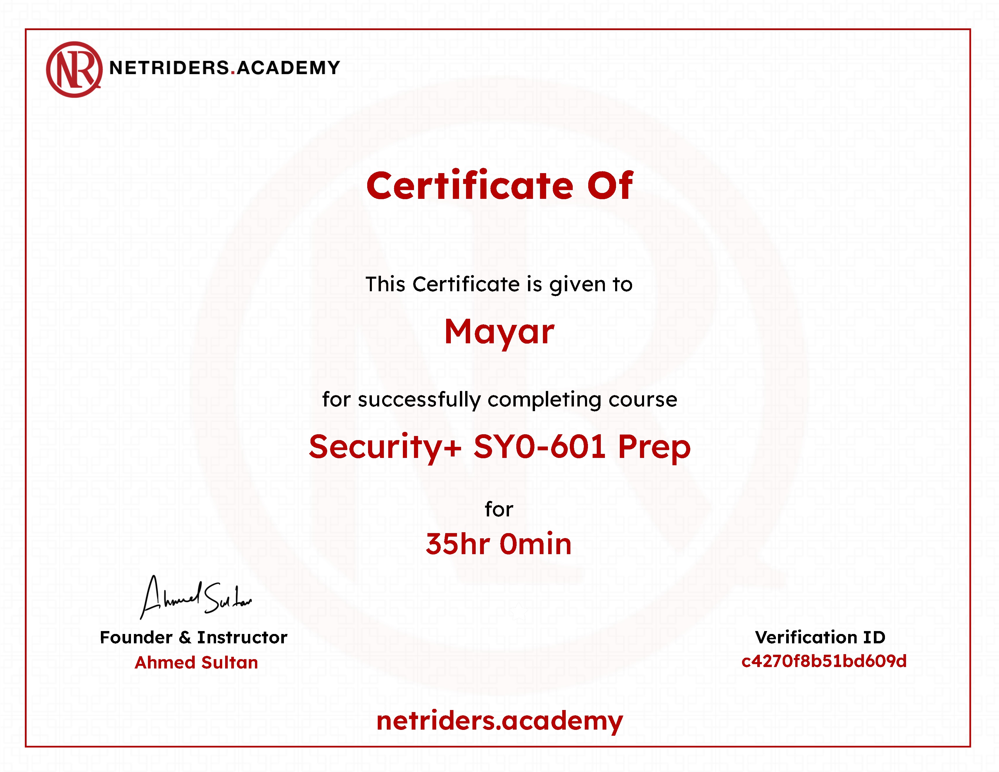Security+ SY0-601 Prep